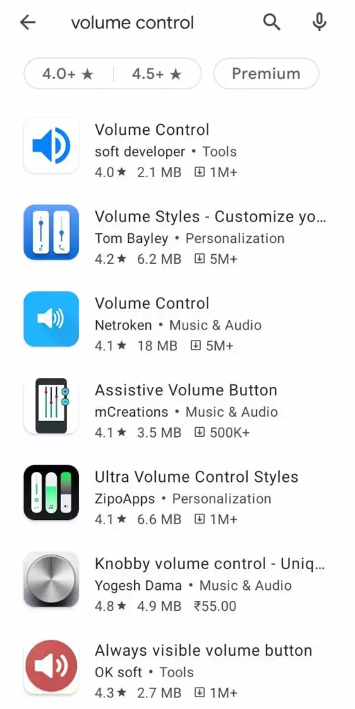 Third-party apps to fix volume buttons not working